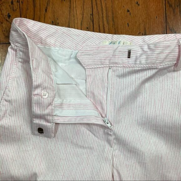 Lady Hagen Pink And White Striped Breast Cancer Awareness Shorts, Size 2 - Picture 5 of 10